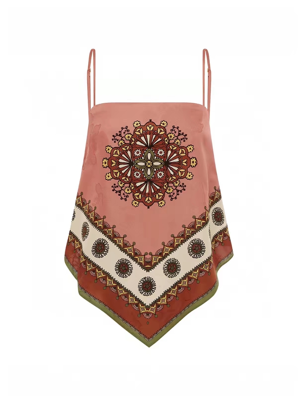 ALÉMAIS Contina Tie-Back Scarf Top